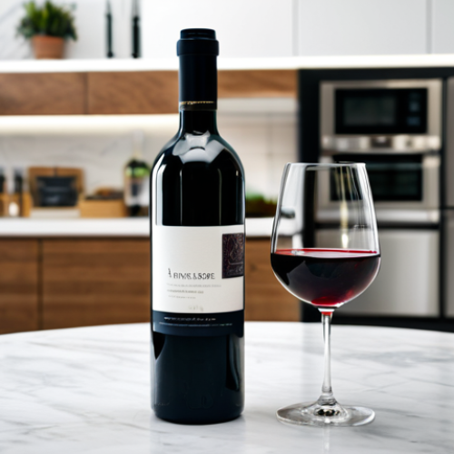 Home 23 AR Enhanced Packaging - Wine Sommelier**
"A fully clothed person in a modern kitchen, holding a wine bottle with an AR-enabled label. Their smartphone is pointed at the label, showing a miniature virtual sommelier floating above the bottle, explaining tasting notes. The scene is brightly lit, professional photography, emphasizing the user-friendly technology. Safe for work, appropriate content, perfect anatomy, natural proportions, modest clothing, professional."
**