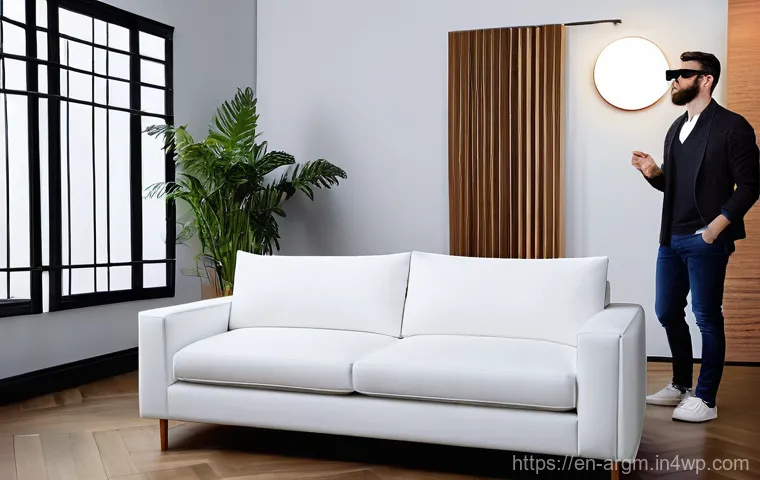 증강현실 기술이 가져올 새로운 직업 - **Prompt Title:** Immersive AR/VR Development in Action
**Description:** A mid-shot of a focused... 증강현실 기술이 가져올 새로운 직업 - **Prompt Title:** Immersive AR/VR Development in Action
**Description:** A mid-shot of a focused...