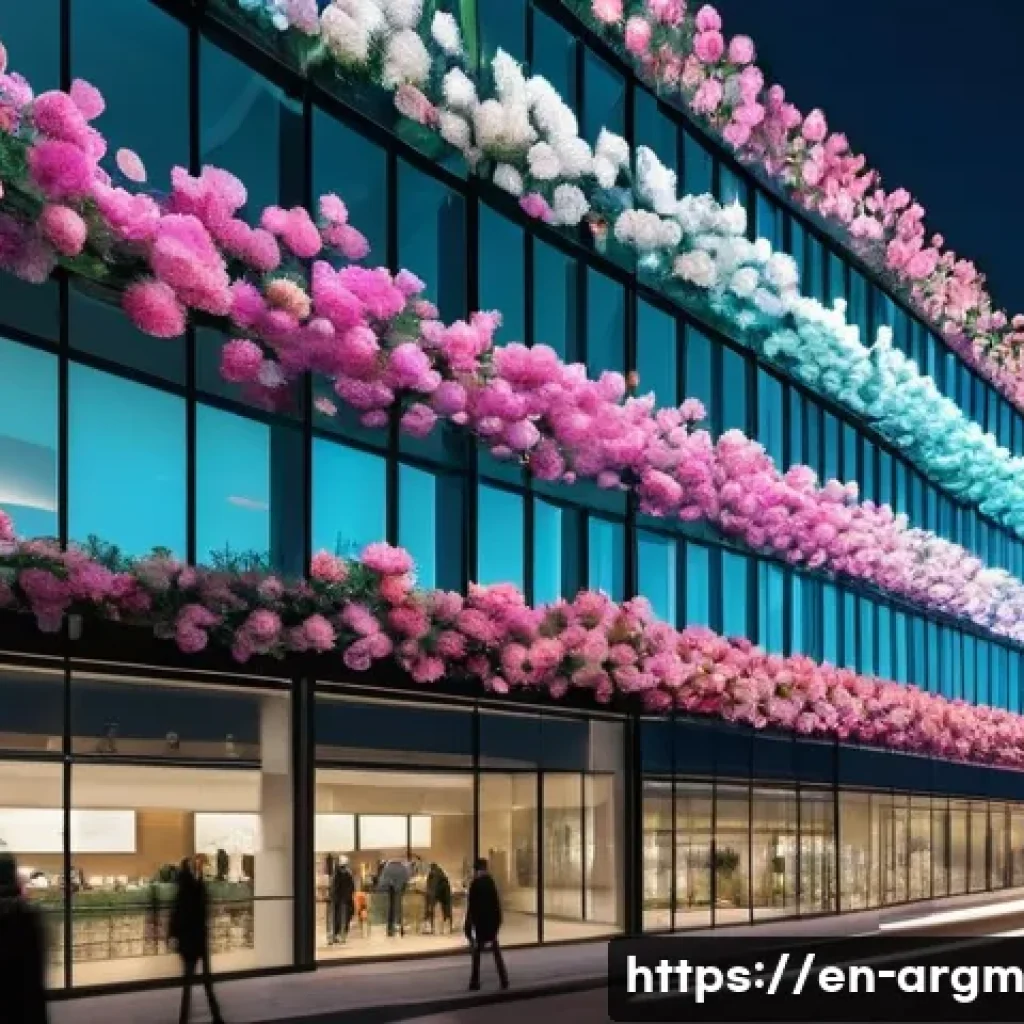 증강현실을 활용한 예술 창작 사례 - **Prompt 1: Urban Digital Bloom**
    "A bustling city street at dusk, viewed from a slightly elevat...